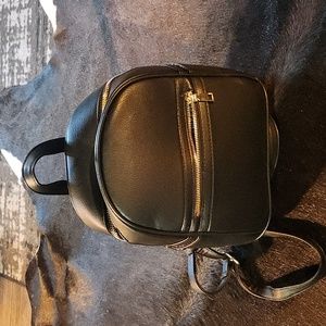 Small black backpack